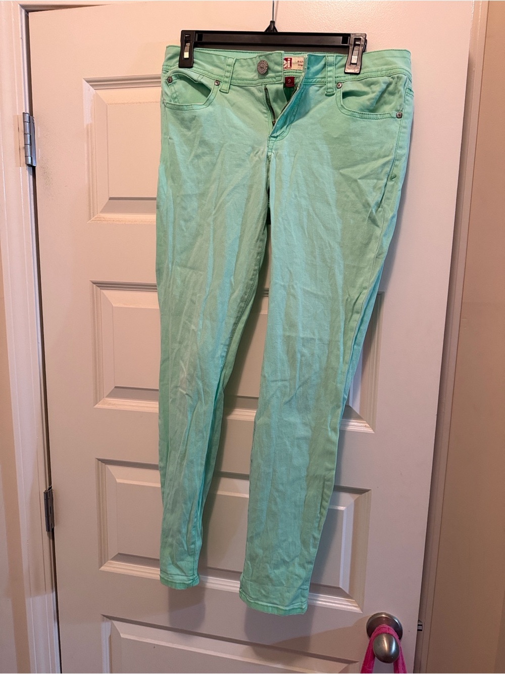 lei Mint Green Skinny Pants